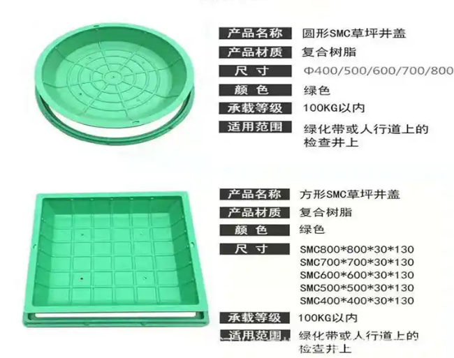 长征镇树脂复合种植井盖展示